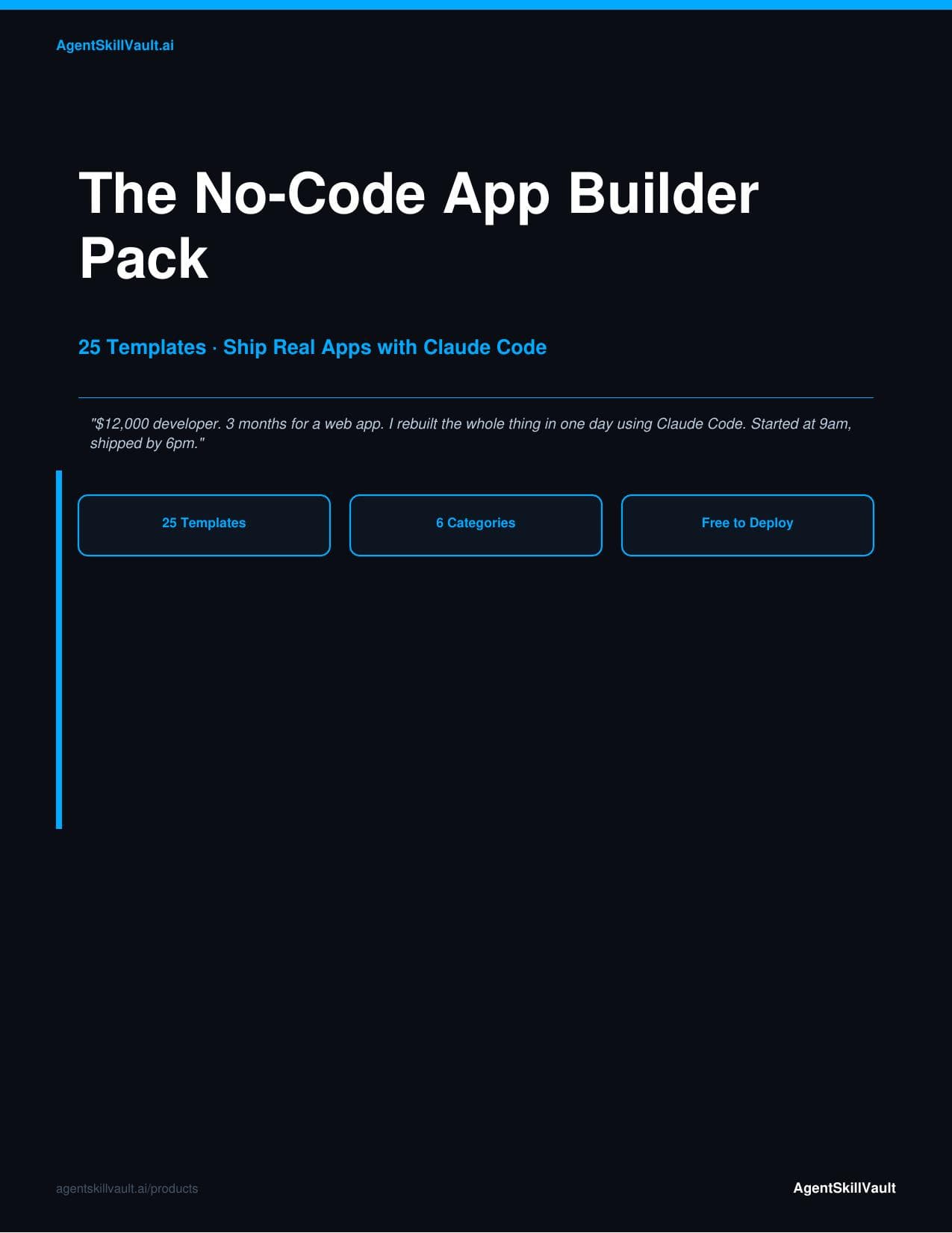 The No-Code App Builder Pack cover