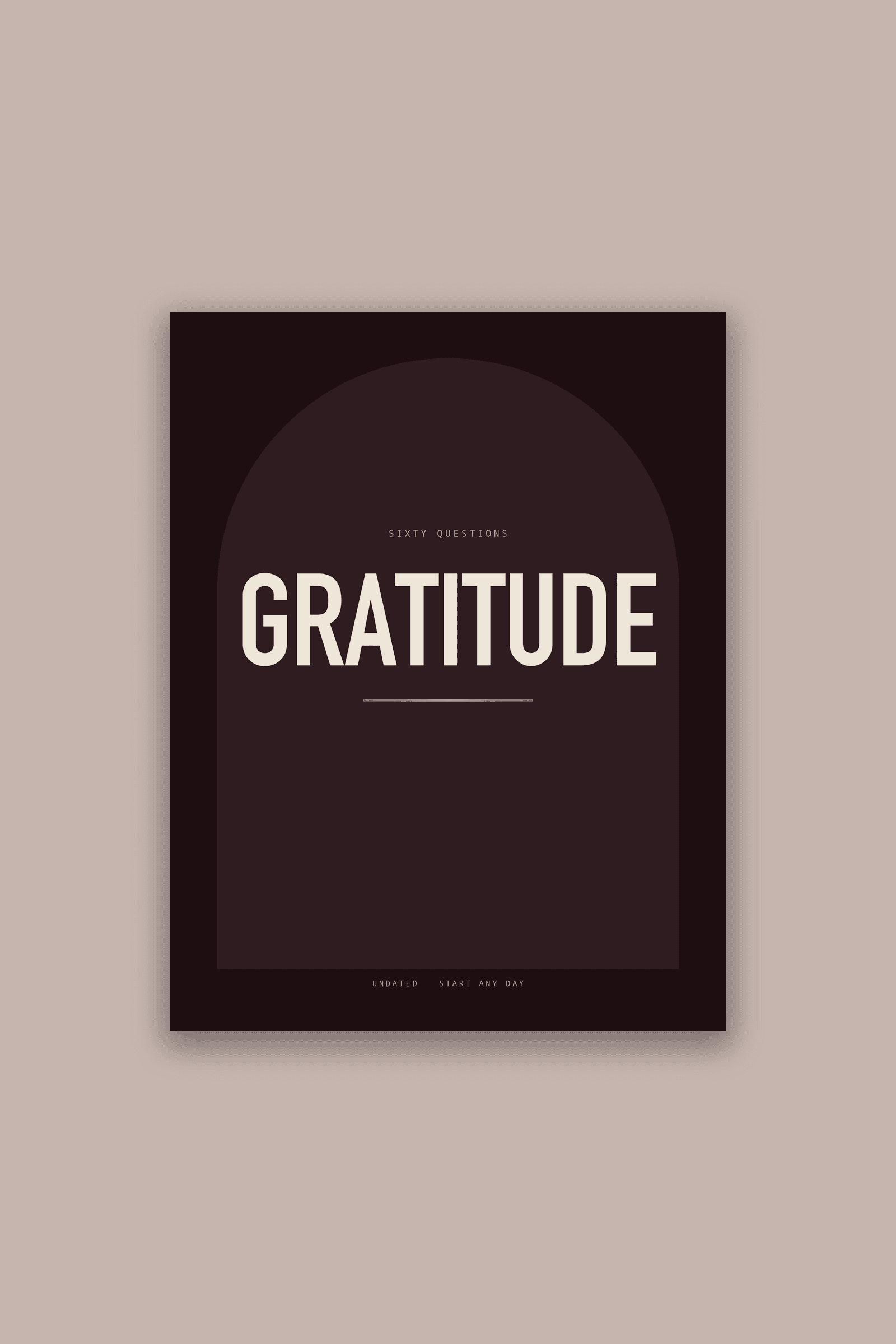 Gratitude Journal for Men, a page for what went right and a page that asks why, rebrandable journal with thirty reflection questions inside