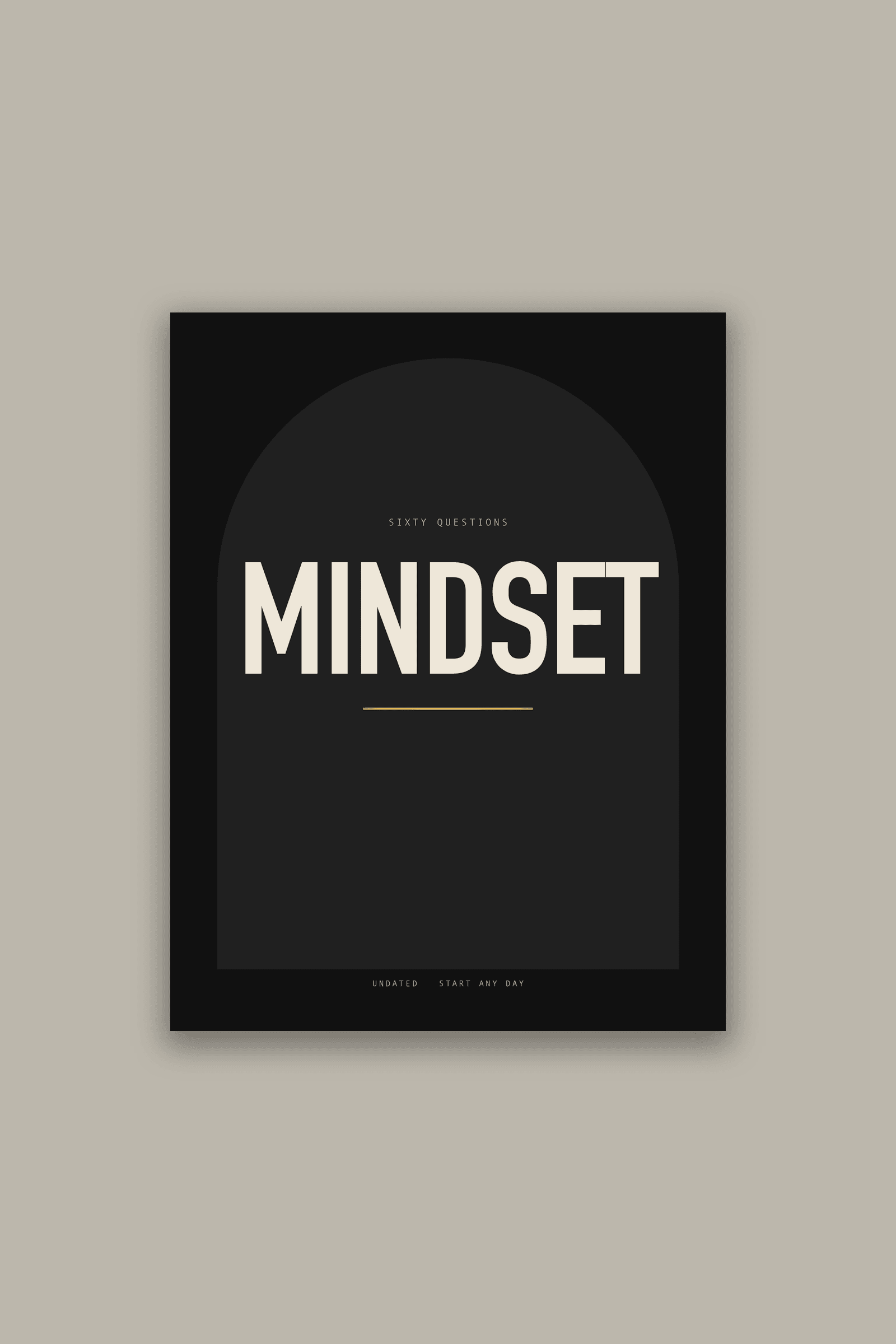 Mindset Journal cover
