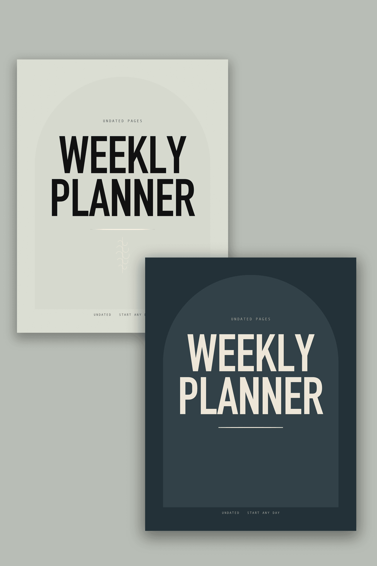 Weekly Planner cover