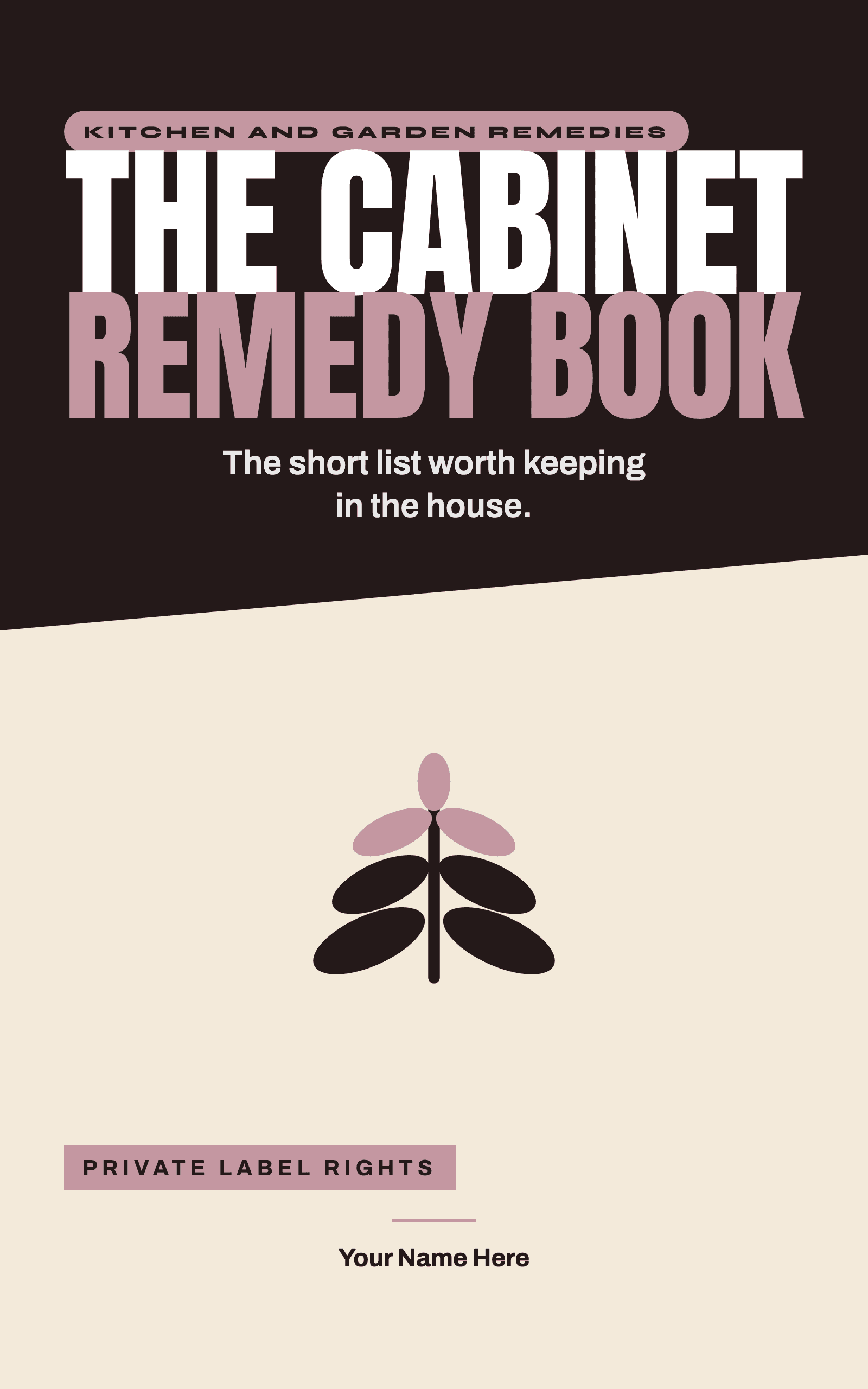 The Cabinet Remedy Book cover