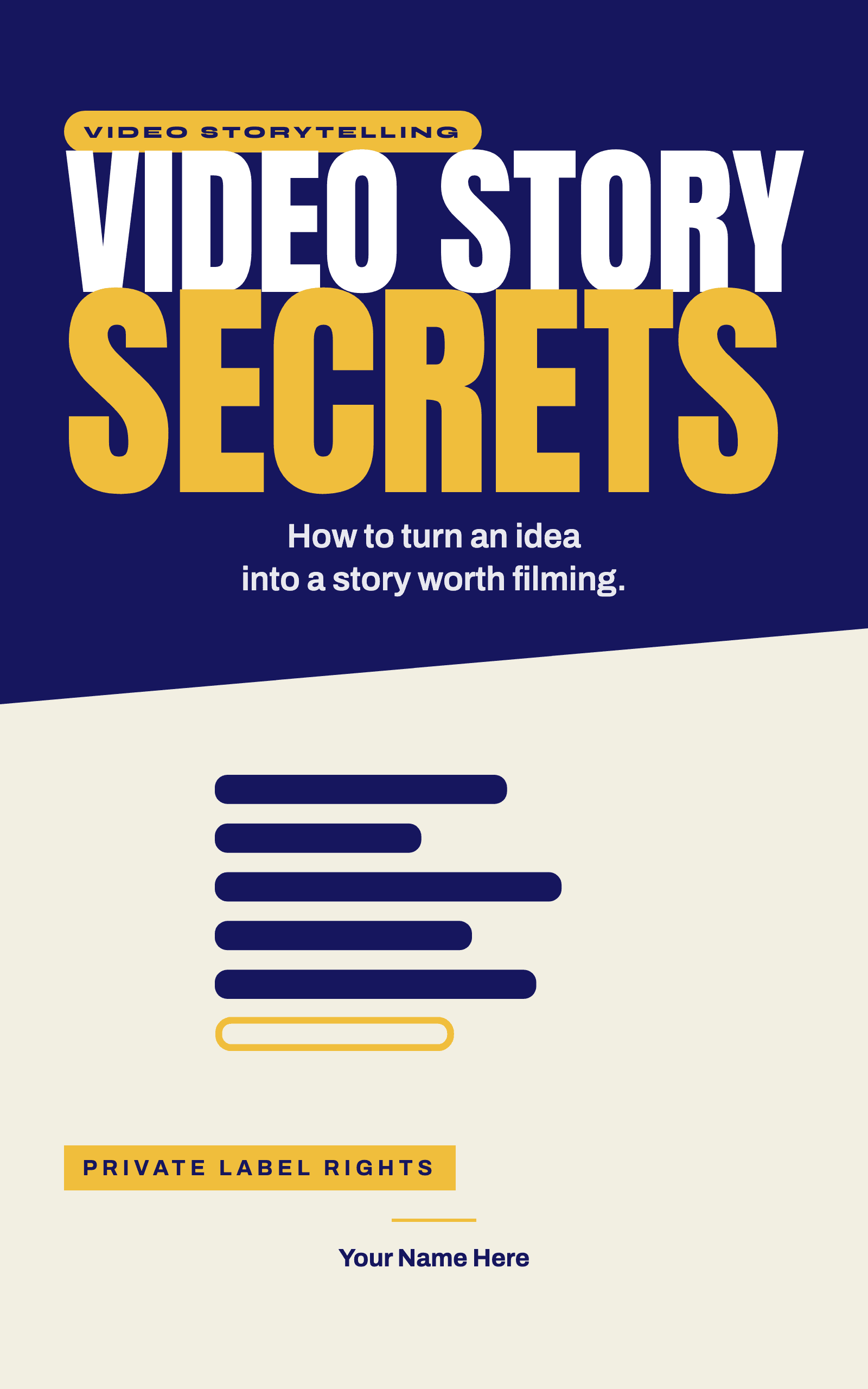 Video Story Secrets cover